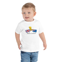 Load image into Gallery viewer, Toddler T-shirt flags (UK+AUS)
