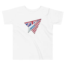 Load image into Gallery viewer, Toddler T-shirt Plane (UK+USA)