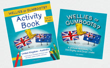 Load image into Gallery viewer, Wellies or Gumboots? Activity Book
