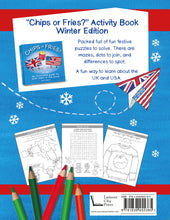 Load image into Gallery viewer, Chips or Fries? Activity Book Winter Edition
