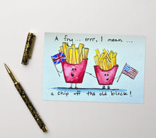 Load image into Gallery viewer, Greeting Card - Chips or Fries
