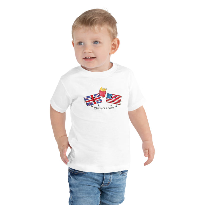 Toddler T-shirt Flags (UK+USA)
