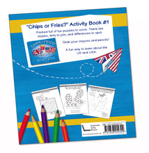 Load image into Gallery viewer, Chips or Fries? Activity Book #1
