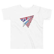 Load image into Gallery viewer, Toddler T-shirt Plane (UK+USA)
